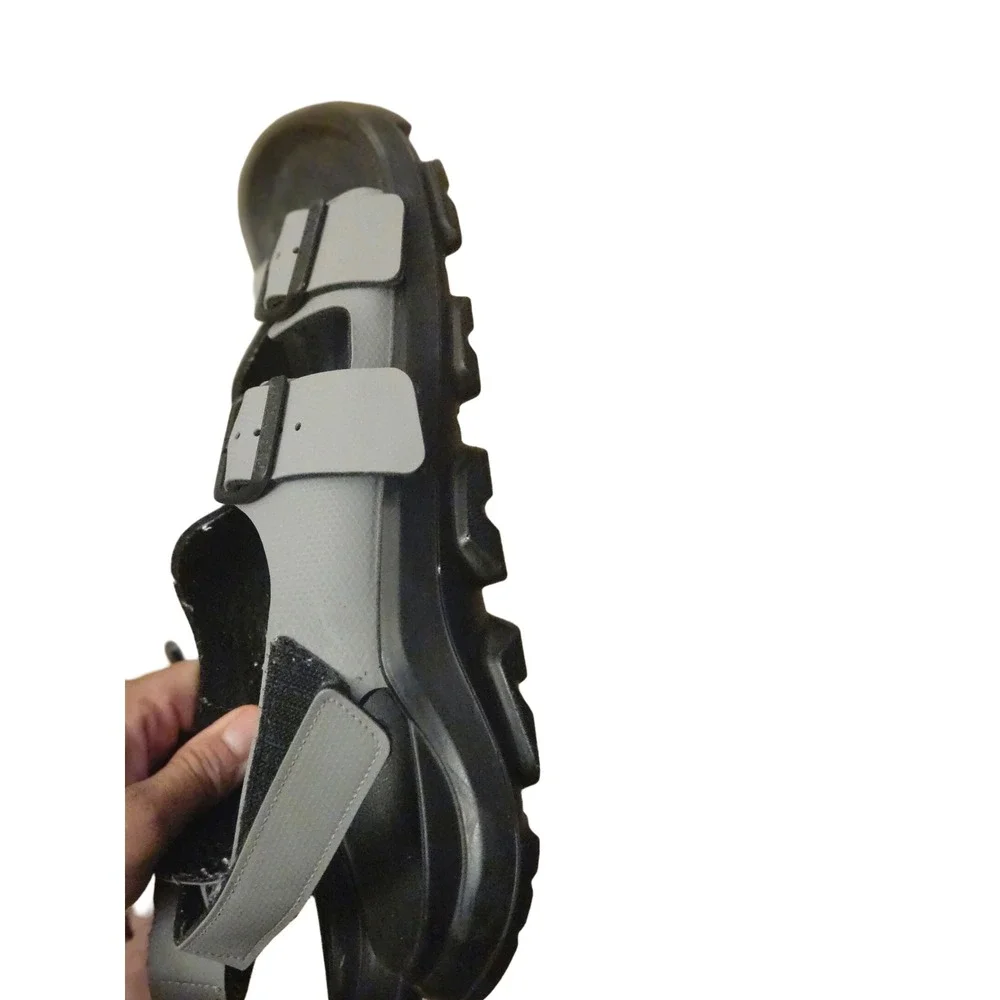 Birkenstock Milano EVA Sandals Mens 44/sz 11‎ Gray Black Waterproof 1012353
